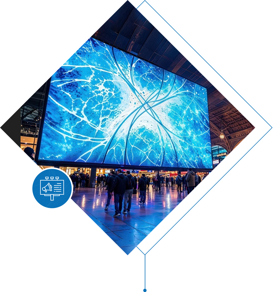 Digitale Beschilderung